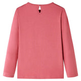 VidaXL Chemise enfant à manches longues 104 vieux rose