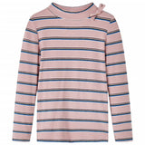 VidaXL Chemise enfant à manches longues 116 rose clair