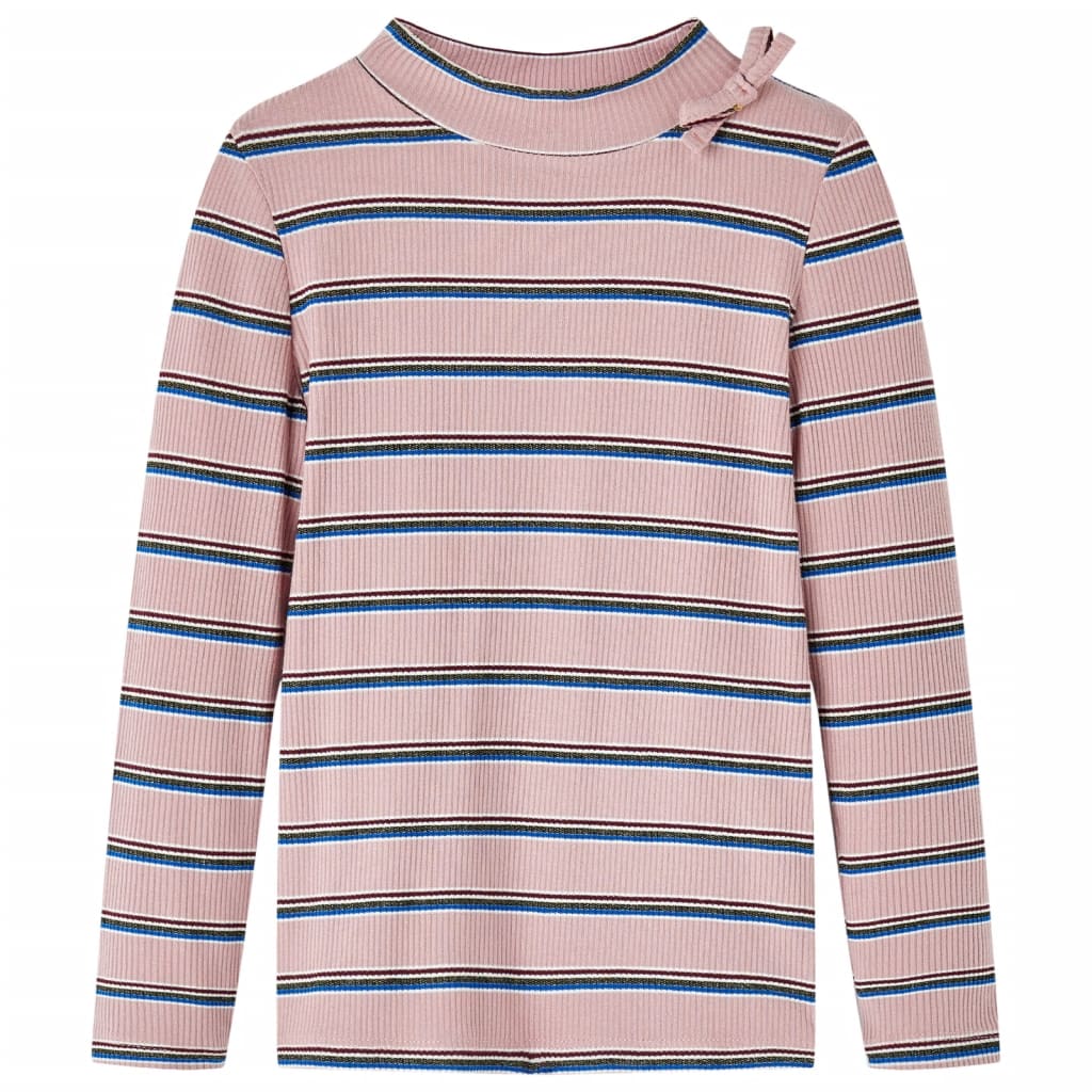 VidaXL Chemise enfant à manches longues 140 rose clair