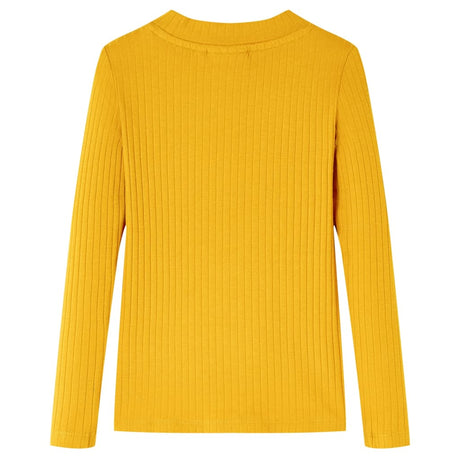 VidaXL Chemise enfant à manches longues 92 ocre