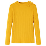 VidaXL Chemise enfant à manches longues 104 ocre