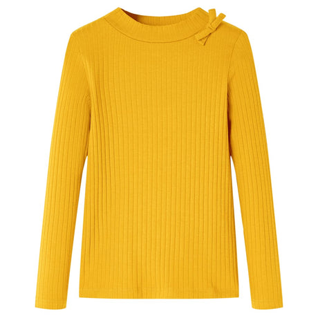 VidaXL Chemise enfant à manches longues 104 ocre