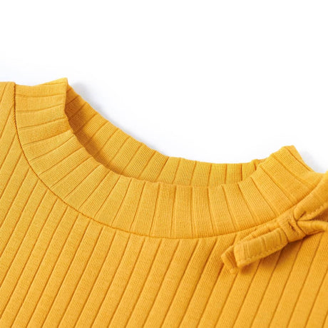 VidaXL Chemise enfant à manches longues 104 ocre