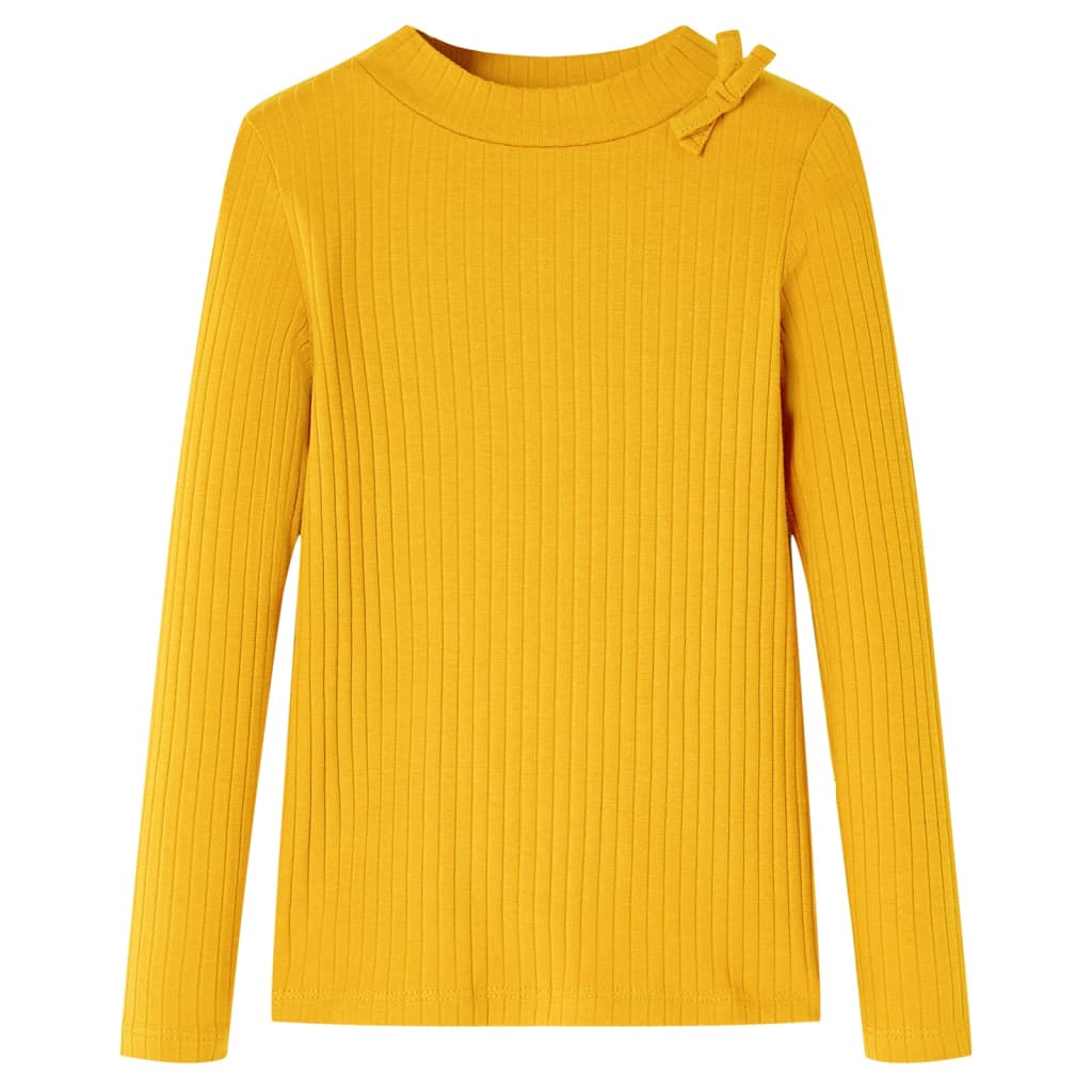 VidaXL Chemise enfant à manches longues 116 ocre