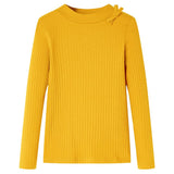 VidaXL Chemise enfant à manches longues 116 ocre