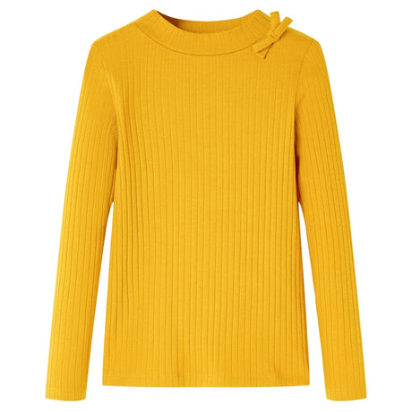 VidaXL Chemise enfant à manches longues 116 ocre