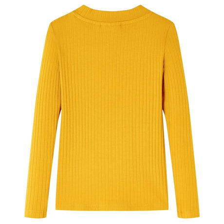 VidaXL Chemise enfant à manches longues 116 ocre