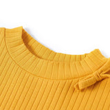 VidaXL Chemise enfant à manches longues 116 ocre
