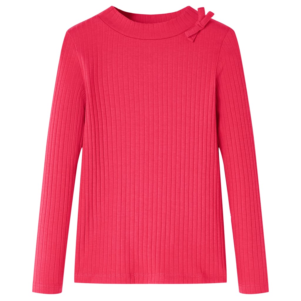 VidaXL Chemise enfant à manches longues 92 rose vif