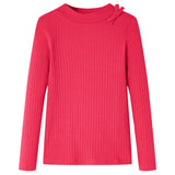 VidaXL Chemise enfant à manches longues 92 rose vif