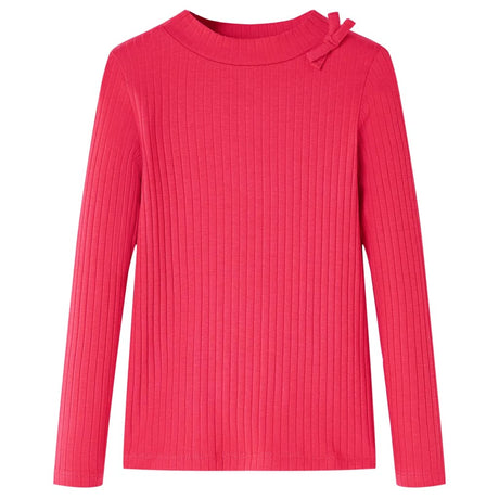 VidaXL Chemise enfant à manches longues 104 rose vif
