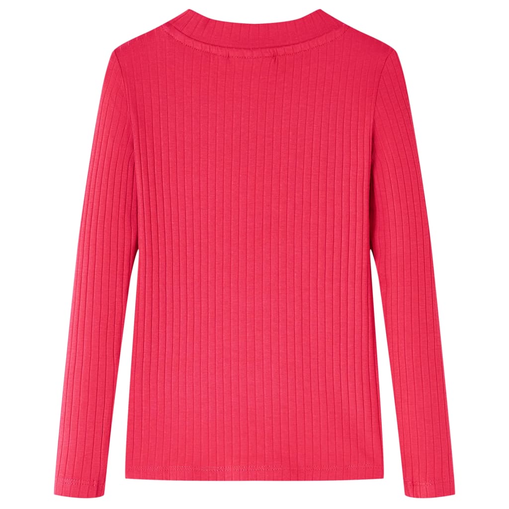 VidaXL Chemise enfant à manches longues 104 rose vif
