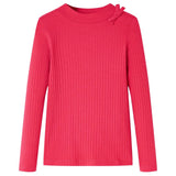 VidaXL Chemise enfant à manches longues 128 rose vif