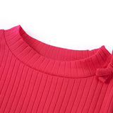 VidaXL Chemise enfant à manches longues 128 rose vif