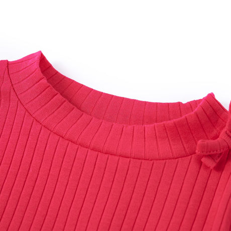 VidaXL Chemise enfant à manches longues 128 rose vif