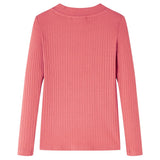 VidaXL Chemise enfant à manches longues 92 vieux rose