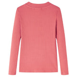 VidaXL Chemise enfant à manches longues 116 vieux rose