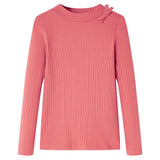 VidaXL Chemise enfant à manches longues 128 vieux rose