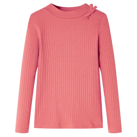 VidaXL Chemise enfant à manches longues 128 vieux rose