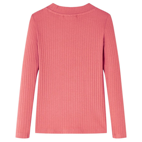 VidaXL Chemise enfant à manches longues 128 vieux rose