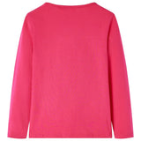 VidaXL Chemise enfant à manches longues 104 rose vif