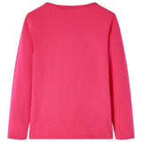 VidaXL Chemise enfant à manches longues 128 rose vif