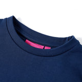 VidaXL Pull enfant 128 bleu marine