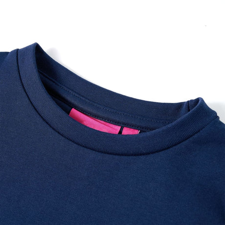 VidaXL Pull enfant 140 bleu marine