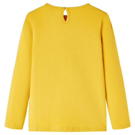VidaXL Chemise enfant à manches longues 116 ocre