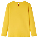 VidaXL Chemise enfant à manches longues 128 ocre