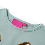 VidaXL Chemise enfant à manches longues 92 menthe moyenne