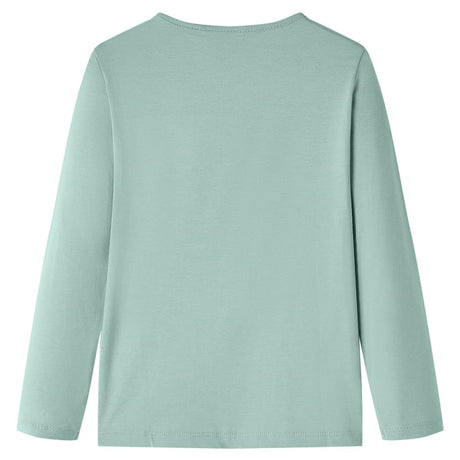 VidaXL Chemise enfant à manches longues 116 menthe moyenne