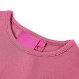 VidaXL Chemise enfant à manches longues 128 couleur framboise
