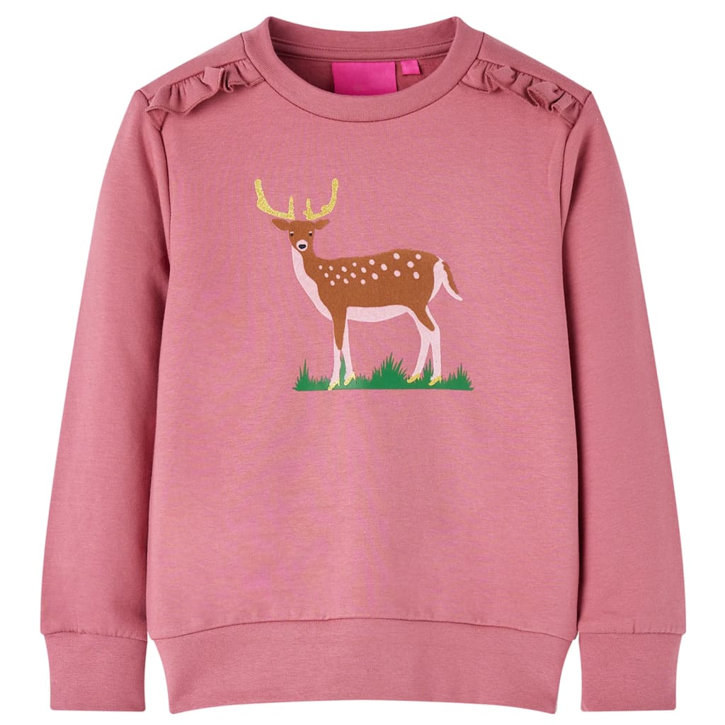 VidaXL Pull enfant 92 couleur framboise