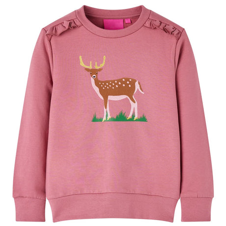 VidaXL Pull enfant 92 couleur framboise