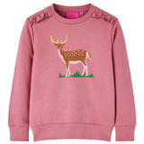VidaXL Pull enfant 140 couleur framboise