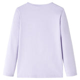 VidaXL Chemise enfant à manches longues 140 lilas clair