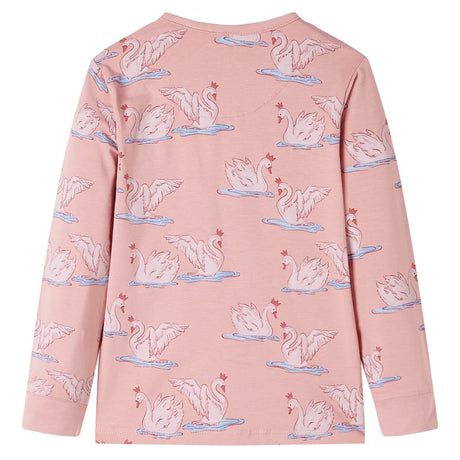 VidaXL Pyjama enfant à manches longues 92 rose clair