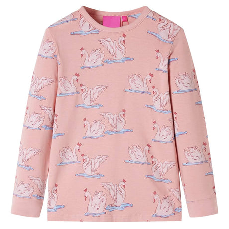 Vidaxl pyjama enfant manches longues 116 rose clair