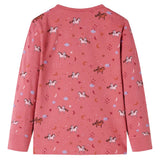 VidaXL Pyjama enfant à manches longues 116 vieux rose