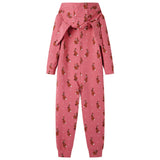 VidaXL Combinaison enfant avec capuche 92 vieux rose