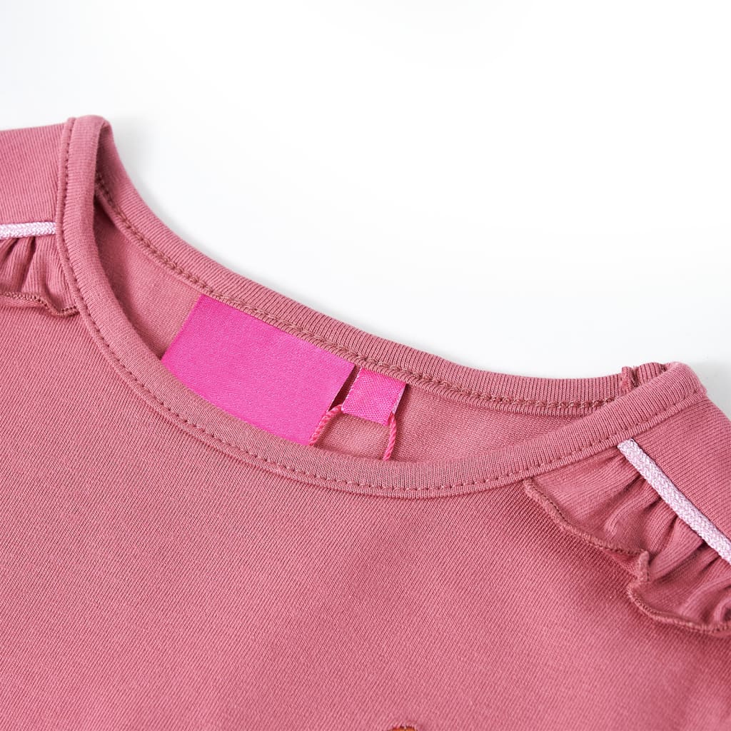 VidaXL Chemise enfant à manches longues 92 couleur framboise