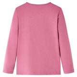 VidaXL Chemise enfant à manches longues 104 couleur framboise