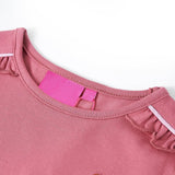 VidaXL Chemise enfant à manches longues 128 couleur framboise