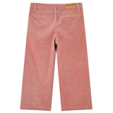 VidaXL Pantalon enfant 140 velours côtelé vieux rose