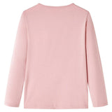 VidaXL Chemise enfant à manches longues 116 rose clair