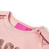 VidaXL Chemise enfant à manches longues 128 rose clair