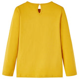 VidaXL Chemise enfant à manches longues 104 ocre