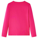 VidaXL Chemise enfant à manches longues 104 rose vif