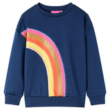 VidaXL Pull enfant 140 bleu marine